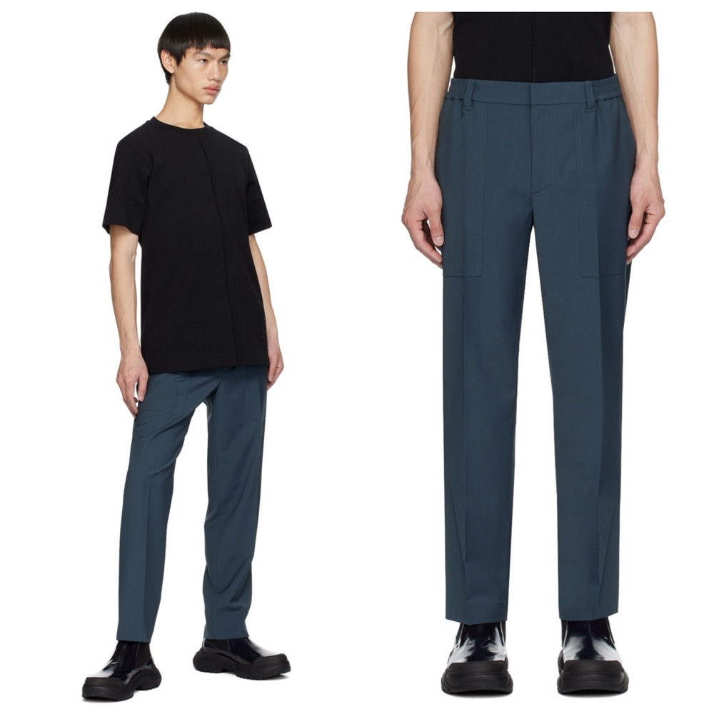 Helmut Lang Core Trousers Grey Sz S Mens